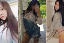 妹子全身濕透！自備兩粒「渾圓乳球」險露出…「側面凸起」線條明顯受不了啦-德州扑克迷