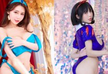 巨乳甜心「安希Anxi」搭上迪士尼公主熱潮　化身性感茉莉和白雪公主-德州扑克迷