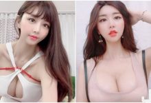 韓國美乳妹將學生服撐爆，用舌頭挑逗「巨乳大放送」！-德州扑克迷