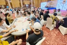 【EV扑克】【HSPC绍兴】泡沫破裂!邬庆军遗憾成81人奖励圈泡沫,金旭东夺取126.7万记分携手50位选手晋级下一轮!八月份相约成都!-德州扑克迷