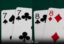 【EV扑克】教学:用77在翻前跟注3-bet,翻后怎么处理才最GTO?-德州扑克迷