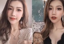 美到冒泡！電眼外拍正妹「昆娜Queena」，深V禮服深溝好搶眼！-德州扑克迷