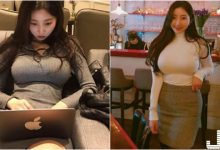 對面「巨乳妹子」低頭用電腦！「胸前突出」畫面超驚人！根本三顆頭四個眼睛啊！-德州扑克迷