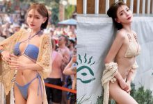 性感又可愛！台版涼森玲夢「酸酸Enny」泳池大曬火辣身材-德州扑克迷