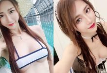 170 cm 長腿尤物「金娜娜」眼神超有電！胸前「D 級車頭燈」讓回頭率大增-德州扑克迷
