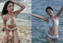 長髮辣妹「木木Mu」墾丁海邊大秀好身材，「雪乳馬甲線」太搶眼！-德州扑克迷