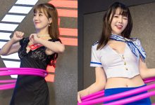 老師尬空姐！「JKF雙女神」性感搖擺，「細腰擺翹臀」與粉絲玩嗨呼拉圈！-德州扑克迷