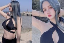 「鄭綺Nina」白嫩辣體提兇猛雙球，「波濤大乳」震撼海岸線-德州扑克迷