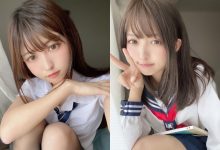 甜萌制服妹「貓田あしゅ」鄰家妹妹氣質超卡哇伊　肉肉圓潤「嬰兒肥小臉」讓人好想捏-德州扑克迷