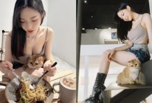 幸福待遇！甜心女神「啾啾」用餐又寵貓，「溫暖奶位」粉絲也想鑽！-德州扑克迷