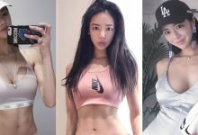 妹子鏡頭前大方獻寶，深V細肩藏不住「深遂奶溝」，兩粒「混圓長輩」露出好搶眼！-德州扑克迷
