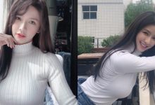 就算包緊緊也很性感！甜美正妹「Joey 蔡卓宜」貼身上衣展現完美乳形！-德州扑克迷