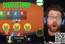 【EV扑克】牌局分析：3家暗三大乱撞！2秒之内天堂地狱极限翻转-德州扑克迷