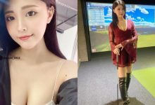 氣質正妹「苡琍 Hana」餐酒館爆乳打高球， 火辣身材讓人想一起揮桿！-德州扑克迷