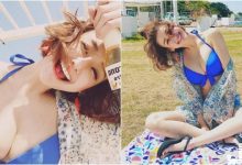 要戀愛了！「甜美短髮正妹」度假比基尼曬長輩！「渾圓雪乳」風景太好看！-德州扑克迷