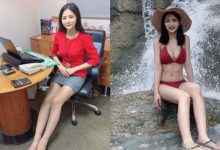 台新正妹行員「林小欣」制服底下隱藏飽滿美乳身材　網友：想存兩億給她-德州扑克迷