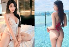 氣質正妹「謝立琪 Kiki」香港旅遊遇颱風，只好在房間裡狂拍辣照-德州扑克迷