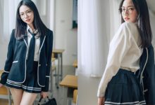 校花眼鏡妹「啾啾」入園超亮眼，「裙底美腿」讓全校都延畢！-德州扑克迷