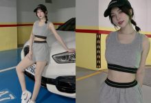 香車配美人！白皙正妹」倚靠車頭太吸睛，「大眼甜笑」讓司機戀愛-德州扑克迷