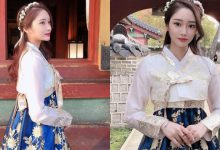 首爾昌德宮前驚見「絕美韓服妹」，撩人側顏一看就想收服！-德州扑克迷