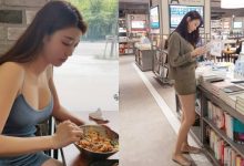 書局遇到「九頭身辣妹」曬出白皙美腿視角！養眼的用餐畫面讓人羨慕服務生…-德州扑克迷