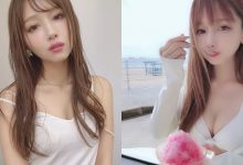 好甜喔！吃冰淇淋的「隱乳櫻花妹」，大小和弧度都非常剛好！-德州扑克迷