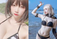 正妹Nisa「鐵粉福利是大胸視角」，雪白大美乳要溢出來了！-德州扑克迷