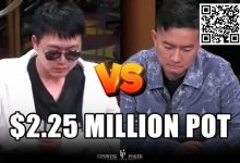 【EV扑克】Wesley在翻前用A7s打到5-bet后，结果赢了个1600多万的底池-德州扑克迷