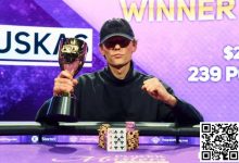 【EV扑克】简讯 | 三场两冠,Vladas Tamasauskas在扑克大师赛势不可挡-德州扑克迷