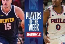 大发体育-约基奇马克西荣膺首周最佳球员 库里浓眉KD获提名，大发助力你的致富之路！-德州扑克迷