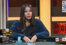【EV扑克】8-high连开三枪诈唬,巧妙利用形象打跑两对-德州扑克迷
