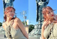 佛祖前大膽無罩出巡！日本正妹「macca」就不愛穿bra，即將登台TSE大解放-德州扑克迷