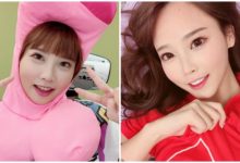 等等這個頭套好像怪怪的？顏值擔當「正妹Youtuber」咪妃收到粉絲禮物，九妹要生氣了喔-德州扑克迷