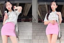 長腿OL《Yvie又又》不畏寒風火辣出勤　TSE三天也要乖乖上班！-德州扑克迷