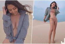 熱情日本妹「沙漠大膽解放美乳」，裡面沒穿直接「中路大開」！-德州扑克迷