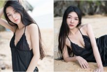 強國辣模號稱「小熱巴」 甜美白皙還大膽露出「美乳邊緣」 滿足你的幻想！-德州扑克迷