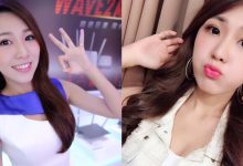 資訊展又見人氣正妹！甜美鄰家女孩SG「大露蜂腰」．笑容清甜身材也好養眼！-德州扑克迷