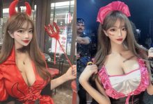 性感姐姐化身小惡魔露出「不科學巨乳身材」　深溝讓人想一頭栽進去！-德州扑克迷