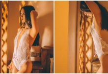 乳首若隱若現！「虎牙蘿莉」穿上白色情趣蕾絲，推倒纖細胴體的悖德感實在太刺激！-德州扑克迷