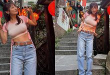 台灣人最大方！日本正妹「macca」H奶無罩逛九份超搶眼，網友直呼：拜託常來-德州扑克迷