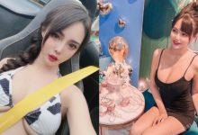 性感女神「周苗苗」胸部太豐滿溢出來　嬌嗔：好緊喔！-德州扑克迷