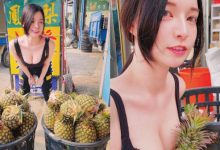 台南妹子「Angela 郭鬼鬼」爆乳挺鳳梨農　親至關廟促進買氣-德州扑克迷