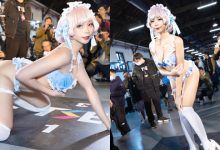 精靈系Coser「仁美」連續三天高人氣！「巨乳翹臀」讓粉絲近距離狂攝-德州扑克迷