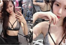 健身房香汗噴發～運動系辣妹「寧寧」中路好透氣，每片肌膚都要深呼吸～-德州扑克迷