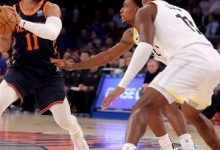 大发体育-迪文琴佐33分布伦森29+9 兰德尔缺阵尼克斯轻取爵士，大发助力你的致富之路！-德州扑克迷