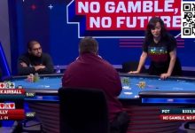 【EV扑克】牌局分析:气球哥vs女明星,跟注ALL IN有点狠……-德州扑克迷