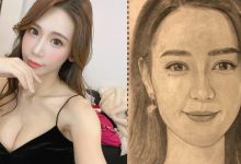 猜猜她畫的是誰！JKF 女郎「楊羽霏」疫情重拾畫筆 畫功驚豔網友-德州扑克迷