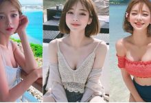 短髮妹原來是名「隱乳系」！海邊比基尼大曬「胸前美乳」笑容超甜，讓人小鹿亂撞！-德州扑克迷