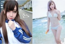 清純可愛「運動服學生妹」！海邊比基尼大解放！制服下的身材不得了啊！-德州扑克迷