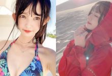 精靈系小紅帽！外拍美少女「阿咪」秀氣清新，連駱駝都折服在她的紅裙之下～-德州扑克迷